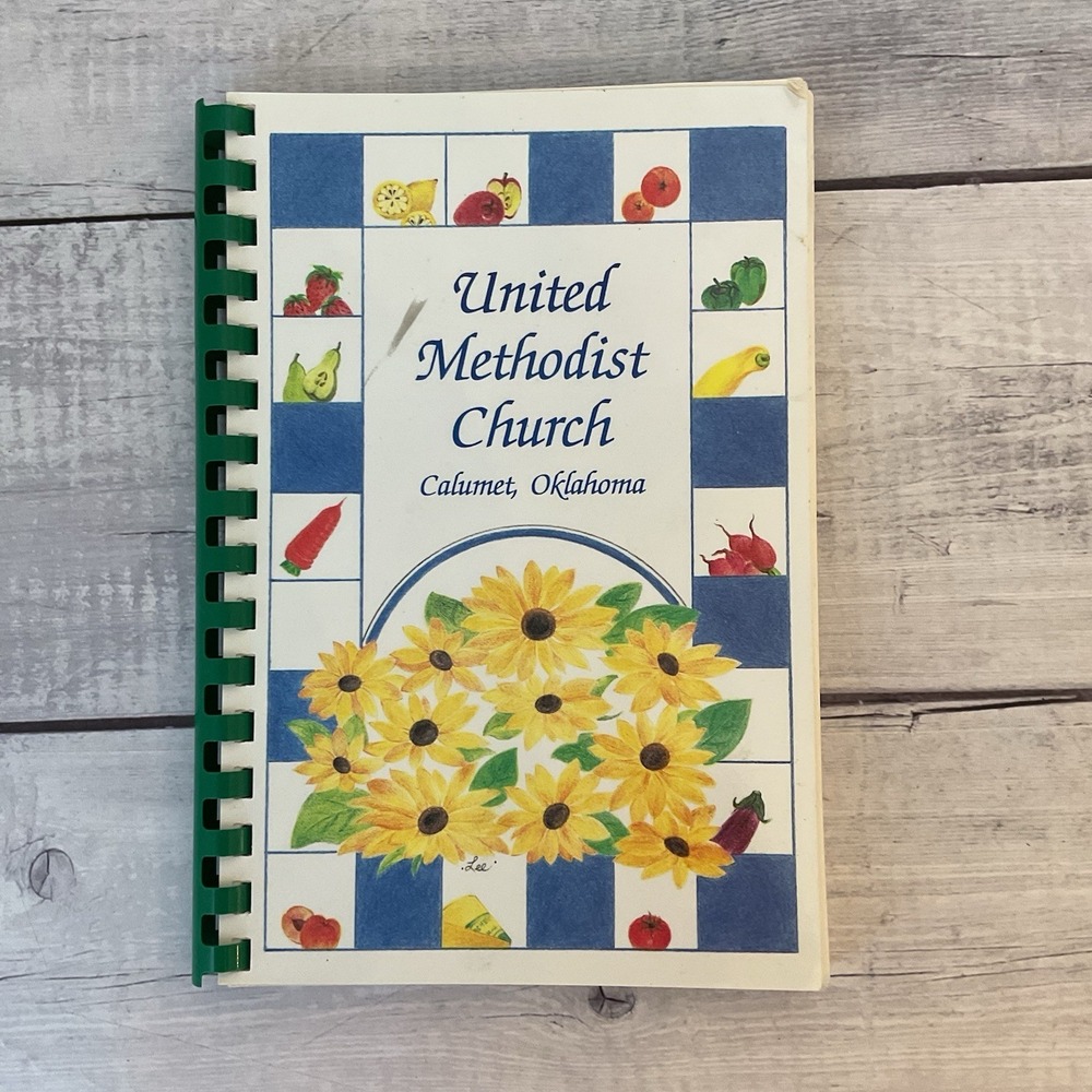 United Methodist Church Cookbook Calumet Oklahoma 1996 Paperback‎